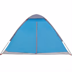 vidaXL Camping Tent Dome 2-Person Lightweight Tent Dome Tent Blue Waterproof - Blue, 190 x 135 x 102/107 cm - Additional view 6