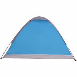 vidaXL Camping Tent Dome 2-Person Lightweight Tent Dome Tent Blue Waterproof - Blue, 190 x 135 x 102/107 cm - Additional view 8