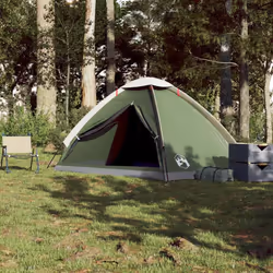 vidaXL Camping Tent Dome 2-Person Lightweight Tent Dome Tent Blue Waterproof - Green, 240 x 210 x 126/132 cm - Additional view 2