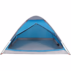 vidaXL Camping Tent Dome 2-Person Lightweight Tent Dome Tent Blue Waterproof - Blue, 240 x 210 x 126/132 cm - Additional view 4