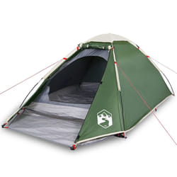 vidaXL Camping Tent Dome 4-Person Lightweight Tent Patio Dome Tent Waterproof - green