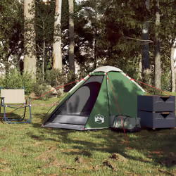 vidaXL Camping Tent Dome 4-Person Lightweight Tent Patio Dome Tent Waterproof - green