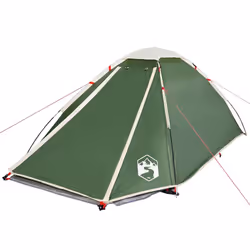 vidaXL Camping Tent Dome 4-Person Lightweight Tent Patio Dome Tent Waterproof - green - Additional view 4