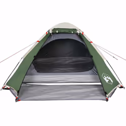 vidaXL Camping Tent Dome 4-Person Lightweight Tent Patio Dome Tent Waterproof - green - Additional view 5