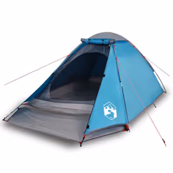 vidaXL Camping Tent Dome 4-Person Lightweight Tent Patio Dome Tent Waterproof - blue