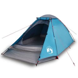 vidaXL Camping Tent Dome 4-Person Lightweight Tent Patio Dome Tent Waterproof - blue