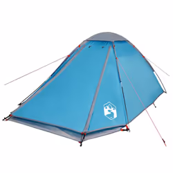 vidaXL Camping Tent Dome 4-Person Lightweight Tent Patio Dome Tent Waterproof - blue - Additional view 4