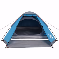vidaXL Camping Tent Dome 4-Person Lightweight Tent Patio Dome Tent Waterproof - blue - Additional view 5