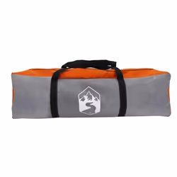 vidaXL Camping Tent Dome 4-Person Lightweight Tent Patio Dome Tent Waterproof - grey and orange, 4-person - Additional view 9
