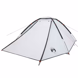vidaXL Camping Tent Dome 4-Person Lightweight Tent Patio Dome Tent Waterproof - white blackout, 4-person - Additional view 4