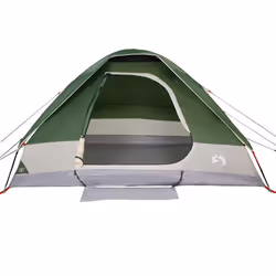 vidaXL Family Tent Dome 6-Person Outdoor Lightweight Camping Tent Waterproof - Green, 214 x 150 x 115 cm - Additional view 5