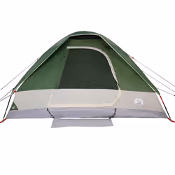 vidaXL Family Tent Dome 6-Person Outdoor Lightweight Camping Tent Waterproof - Green, 214 x 150 x 115 cm - Additional view 6