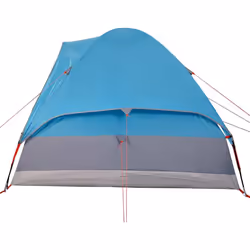 vidaXL Family Tent Dome 6-Person Outdoor Lightweight Camping Tent Waterproof - Blue, 214 x 150 x 115 cm - Additional view 8