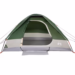 vidaXL Family Tent Dome 6-Person Outdoor Lightweight Camping Tent Waterproof - Green, 274 x 213 x 150 cm - Additional view 6