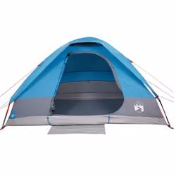 vidaXL Family Tent Dome 6-Person Outdoor Lightweight Camping Tent Waterproof - Blue, 274 x 213 x 150 cm - Additional view 6