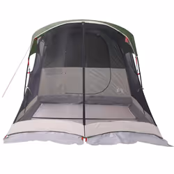 vidaXL Family Tent Tunnel 8-Person Dome Tent Patio Camping Tent Waterproof - green - Additional view 7