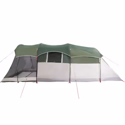 vidaXL Family Tent Tunnel 8-Person Dome Tent Patio Camping Tent Waterproof - green - Additional view 8