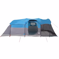 vidaXL Family Tent Tunnel 8-Person Dome Tent Patio Camping Tent Waterproof - blue - Additional view 5