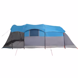 vidaXL Family Tent Tunnel 8-Person Dome Tent Patio Camping Tent Waterproof - blue - Additional view 8