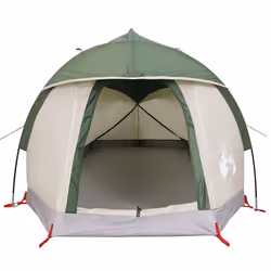 vidaXL Camping Tent Dome 1-Person Lightweight Tent Dome Tent Green Waterproof - Additional view 6
