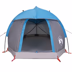 vidaXL Camping Tent Dome 1-Person Lightweight Tent Dome Tent Blue Waterproof - Additional view 6