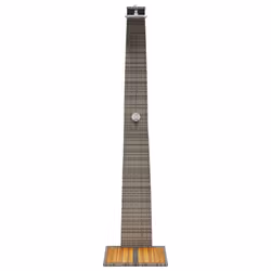 vidaXL Outdoor Shower Garden Beach Pool Shower Poly Rattan and Acacia Wood - grey, 55 x 60 x 224 cm - Additional view 4