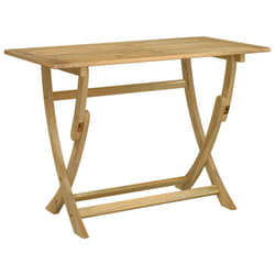 vidaXL Folding Garden Table Outdoor Table Patio Dining Table Solid Wood Acacia