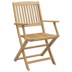 VidaXL 365742 outdoor chair Terrace Acacia wood - Additional view 4