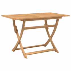 vidaXL Folding Garden Table Outdoor Table Patio Dining Table Solid Wood Acacia - Additional view 5
