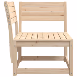 vidaXL Garden Sofa Corner Outdoor Sofa Chair Balcony Couch Solid Wood Pine - Additional view 4