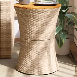VidaXL 368298 outdoor table Beige