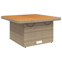 VidaXL 368271 outdoor table Beige, Brown