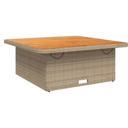 VidaXL 368274 outdoor table Beige, Brown