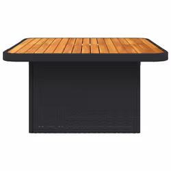 VidaXL 368275 outdoor table Black, Brown - Additional view 6