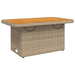VidaXL 368277 outdoor table Beige, Brown