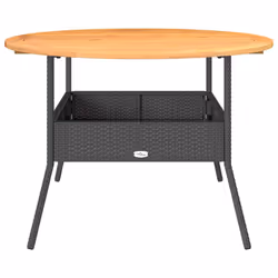 VidaXL 368625 outdoor table Black - Additional view 5