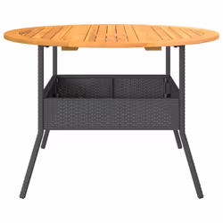 VidaXL 368625 outdoor table Black - Additional view 6