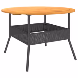 VidaXL 368625 outdoor table Black - Additional view 7