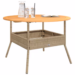VidaXL 368627 outdoor table Beige - Additional view 4
