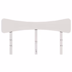 VidaXL 844770 headboard/footboard White - Additional view 4