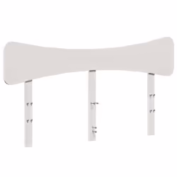 VidaXL 844774, White, Pinewood, 150 cm, 1555 mm, 81 cm, 35 mm