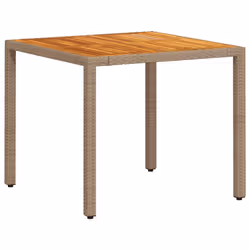 VidaXL 368124, Beige, Brown, 900 mm, 900 mm, 750 mm