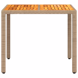 VidaXL 368124 outdoor table Beige, Brown - Additional view 5