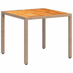 VidaXL 368124 outdoor table Beige, Brown - Additional view 7
