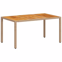 VidaXL 368127 outdoor table Beige, Brown - Additional view 7