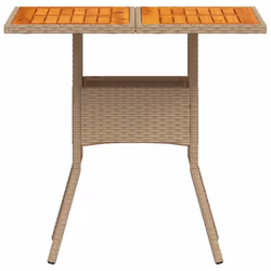 VidaXL 368133 outdoor table Beige, Brown - Additional view 5
