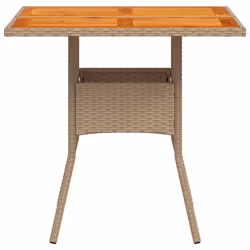 VidaXL 368133 outdoor table Beige, Brown - Additional view 6