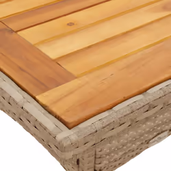 VidaXL 368133 outdoor table Beige, Brown - Additional view 8