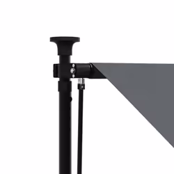 vidaXL Retractable Awning Privacy Screen Anthracite 300x150 cm Fabric & Steel - Additional view 7