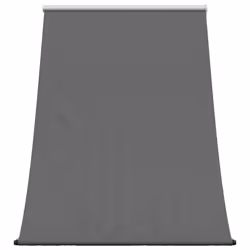vidaXL Retractable Awning Privacy Screen Anthracite 150x150 cm Fabric & Steel